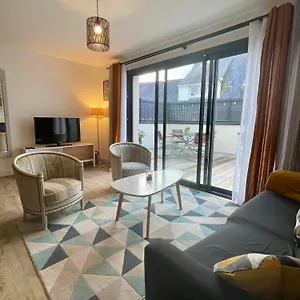 Plein Centre - Spacieux Duplex T2 Avec Grande Terrasse Ensoleillee Auray